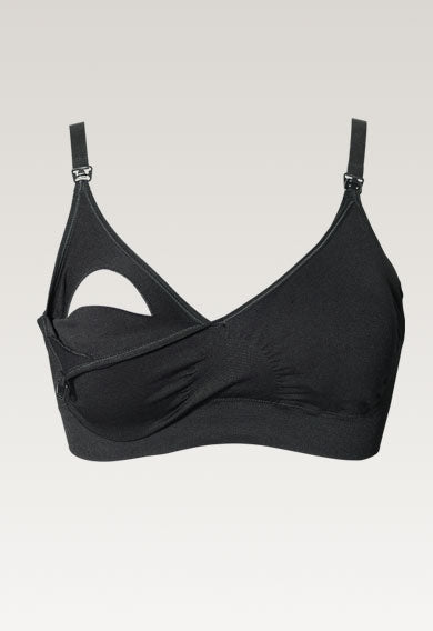 Fast Food T-Shirt Bra - Black