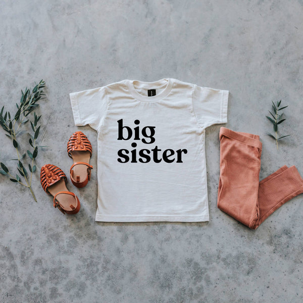 Big Sister Tee - Cream