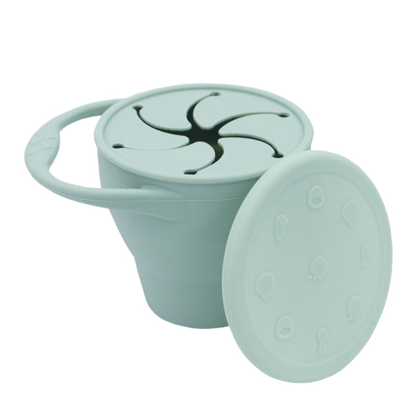 Silicone Collapsible Snack Cup - Various Colors