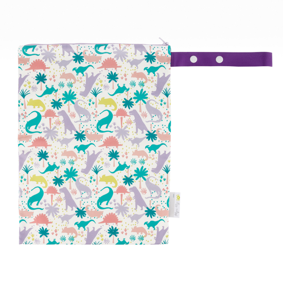 Travel Happens Medium Wet Bag - Darling Dinos