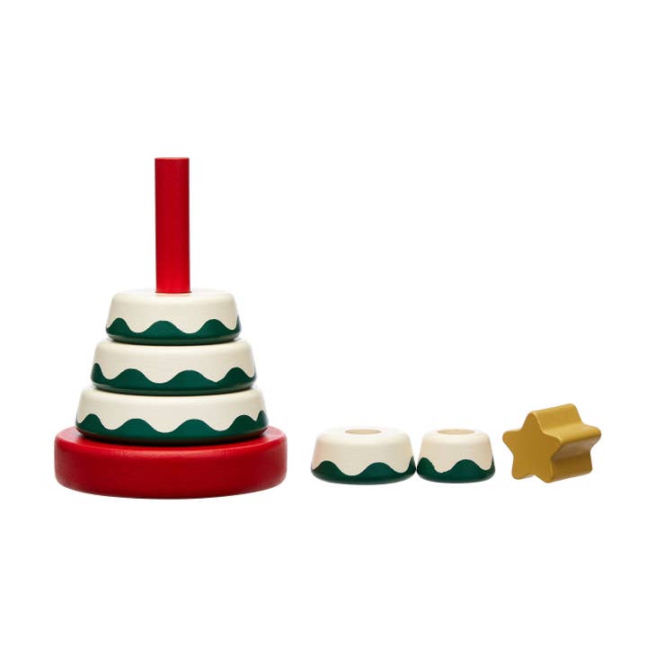 Christmas Tree Holiday Stacking Toy