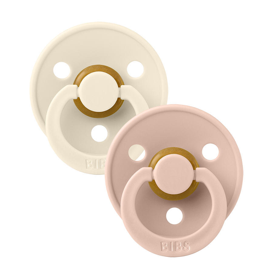 BIBS Pacifier 2 Pack - Original Size 1 - Various Colors