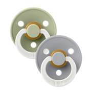 BIBS Pacifier 2 Pack - Original GLOW Size 1 - Various Colors