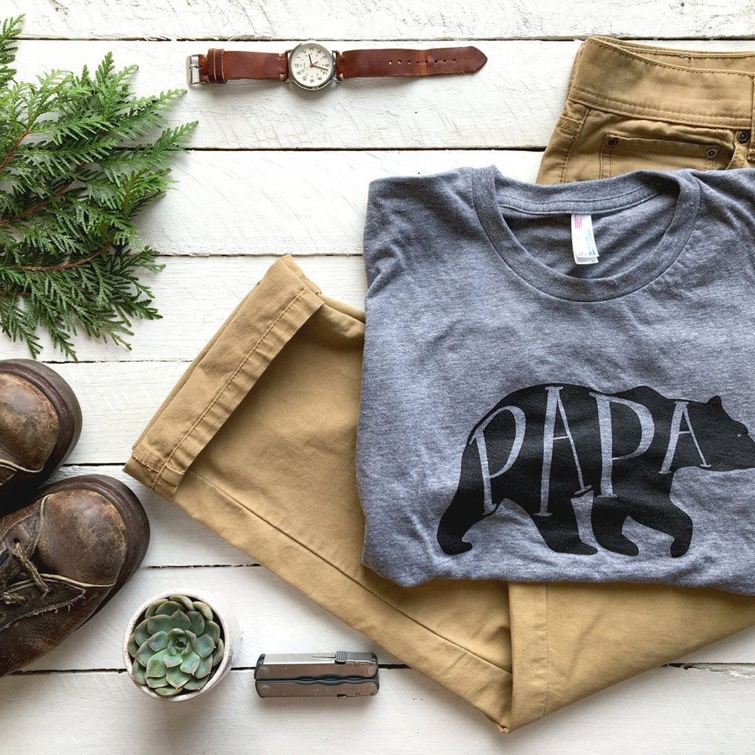 Papa Bear Adult Tee