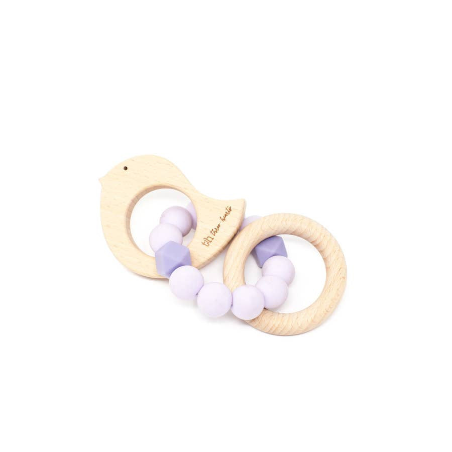 Dove Teething Rattle - Various Colors