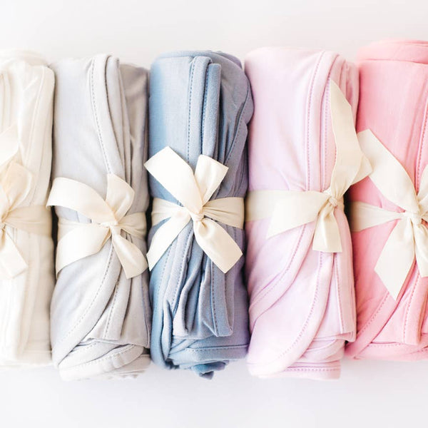 Bamboo Swaddling Blanket - Solid (Various Colors)