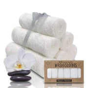 Deluxe Baby Washcloths - Soft White