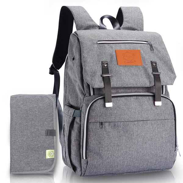 Explorer Diaper Backpack - Classic Gray