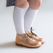 Cable Knit Knee High Socks - Various Colors and Sizes
