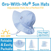 Cotton Floppy Hat - White