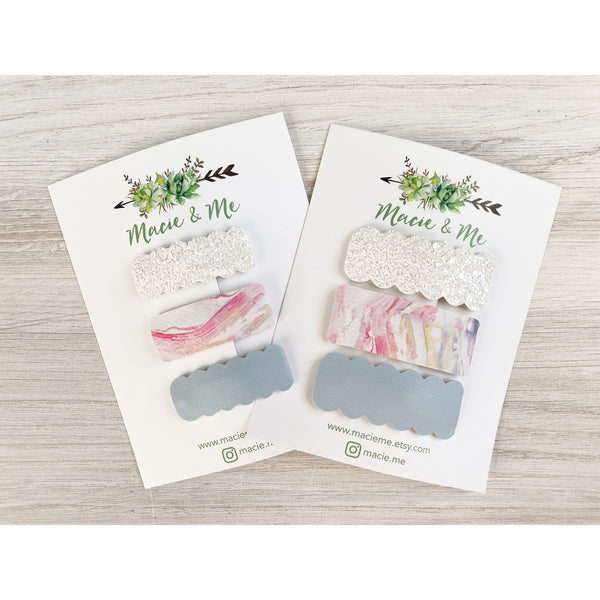Set of 3 Snap Clips - Basics