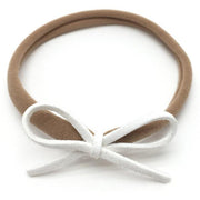 Dainty Bow Nylon Headband