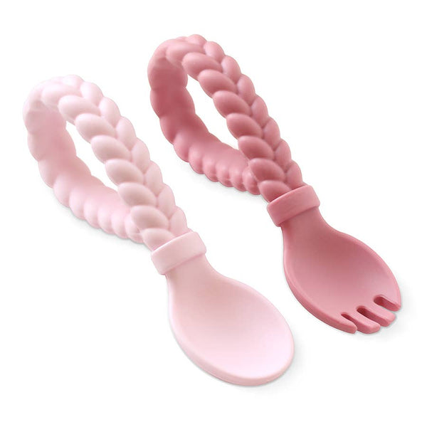 Sweetie Spoons - Spoon + Fork Set (Various Colors)