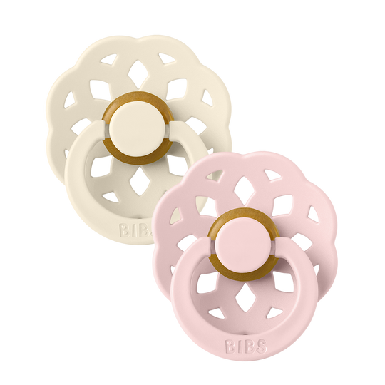 BIBS Pacifier 2 Pack - Boheme Size 1 - Various Colors