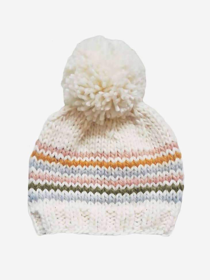 Stripe Hat - Pastel