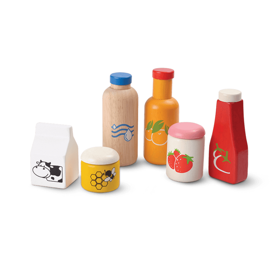 Wooden Food & Beverage Set