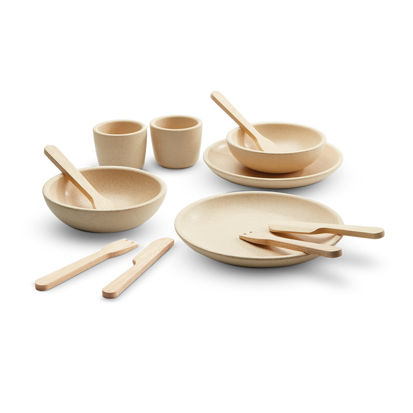 Wooden Tableware Set