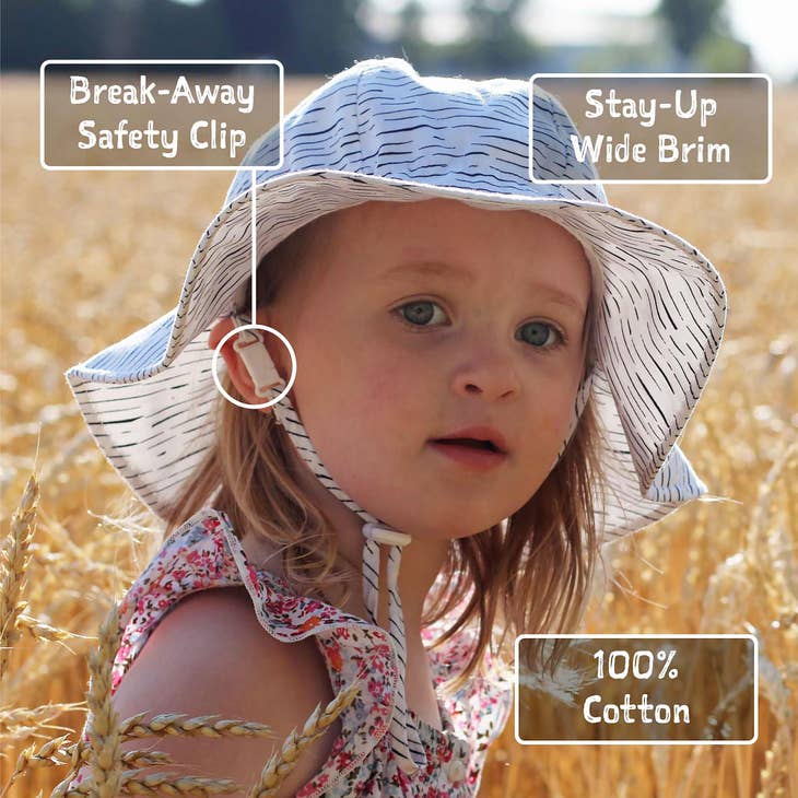 Cotton Floppy Hat - White