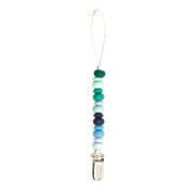 Silicone Solid Color Pacifier Clip (Various Colors)