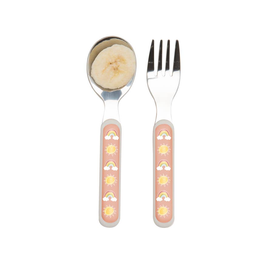 Silverware Set - Rainbows and Sunshine