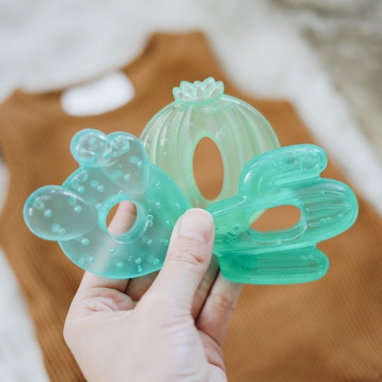 Cutie Coolers Water Filled Teethers (3 Pack) - Cactus