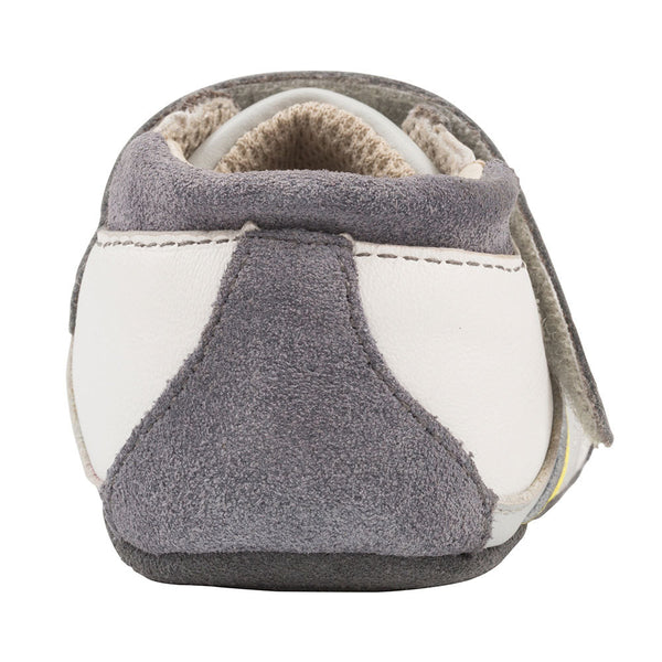 Soft Sole Mini Shoez - Grey and Yellow Everyday Ethan