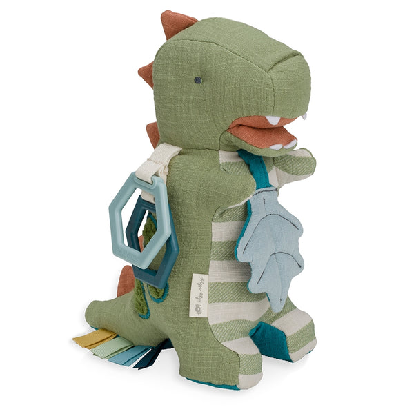 Link & Love™ Dino Activity Plush Silicone Teether Toy