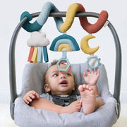 Itzy Bitzy Spiral™ Car Seat Activity Toy - Rainbow