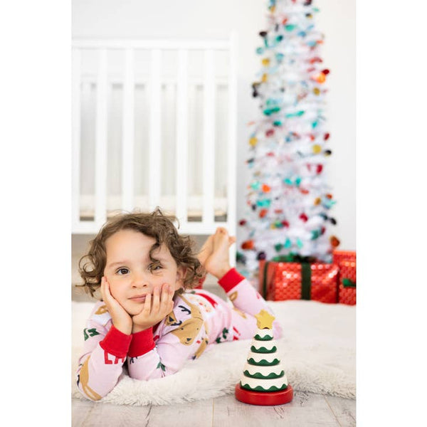 Christmas Tree Holiday Stacking Toy