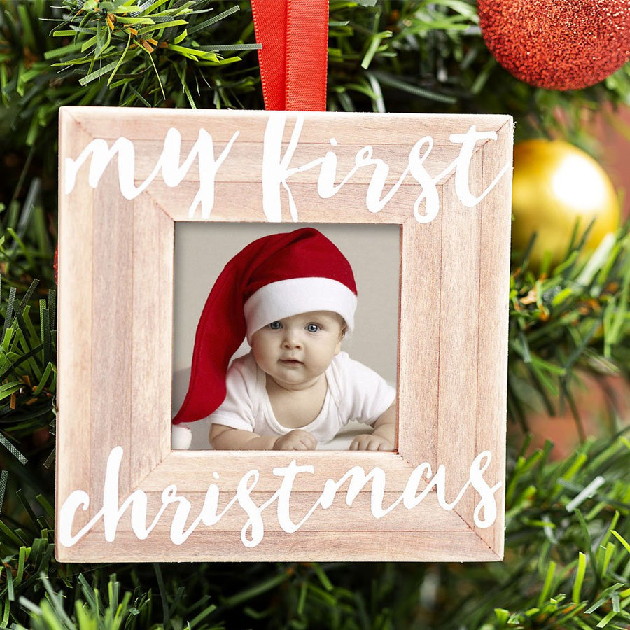 My First Christmas Photo Ornament