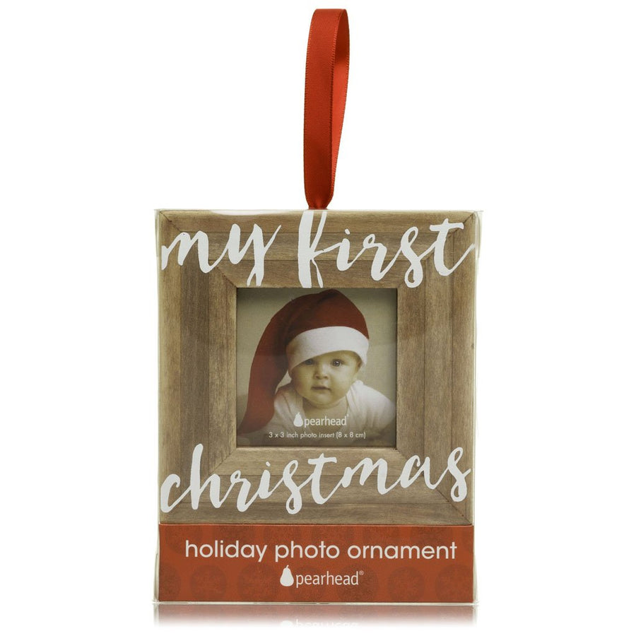 My First Christmas Photo Ornament