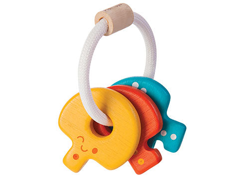 Baby Key Rattle - Primary