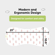 Organic Urban Burp Cloths - Nordic - Set of 5