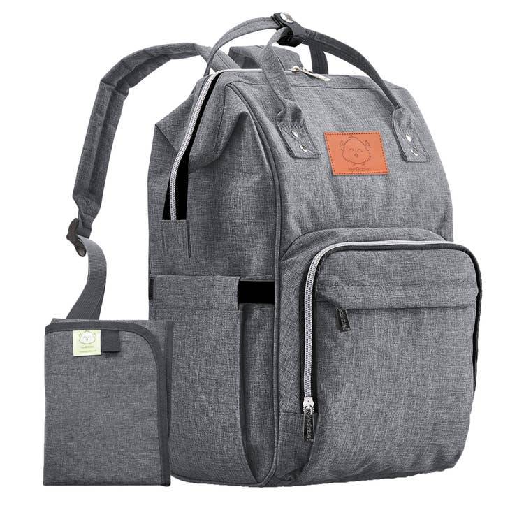 Original Diaper Backpack with Changing Pad - Classic Gray