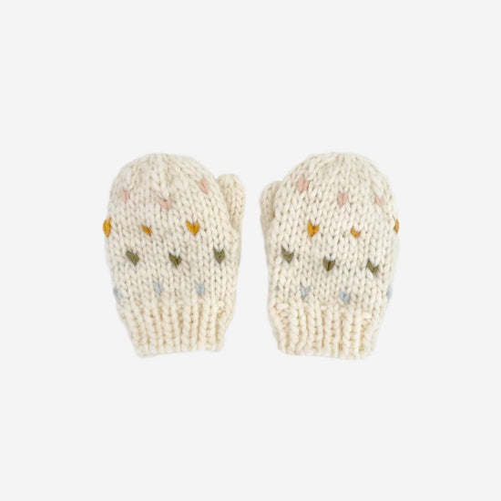 Sawyer Knit Mittens - Pastel
