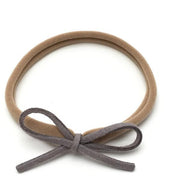 Dainty Bow Nylon Headband
