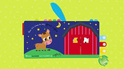 Cuddle Squeak Peek Cloth Book