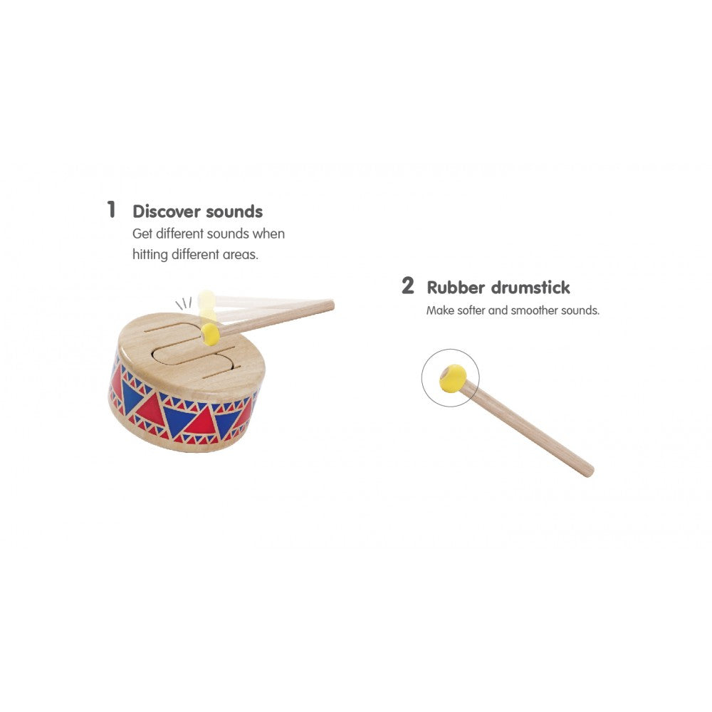 Solid Wooden Drum