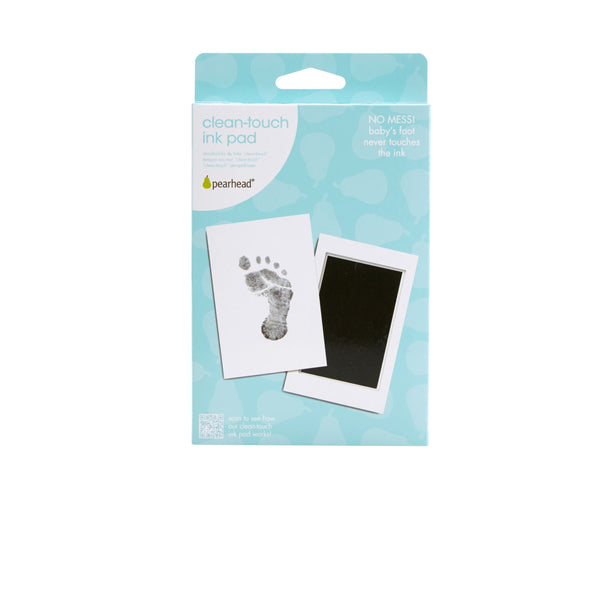 Black Handprint or Footprint Clean-Touch Ink Kit