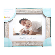 Daddy and Me Sentiment Frame - Rustic