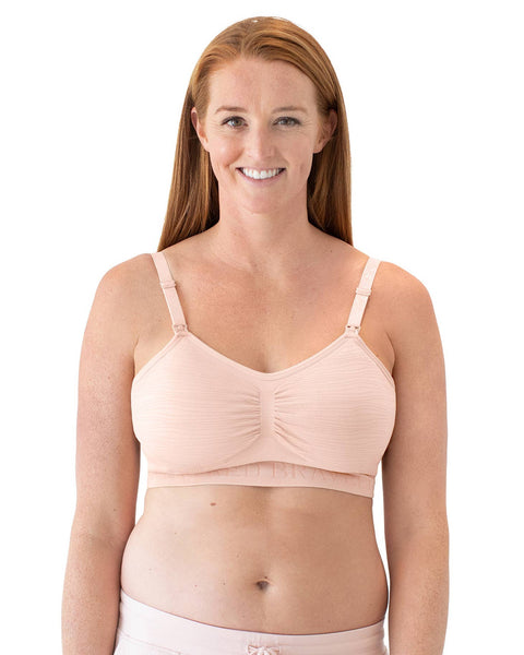 Sublime Hands-free Pumping & Nursing Bra - Pink Heather