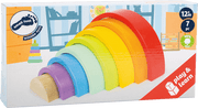 Wooden Building Blocks Large Rainbow