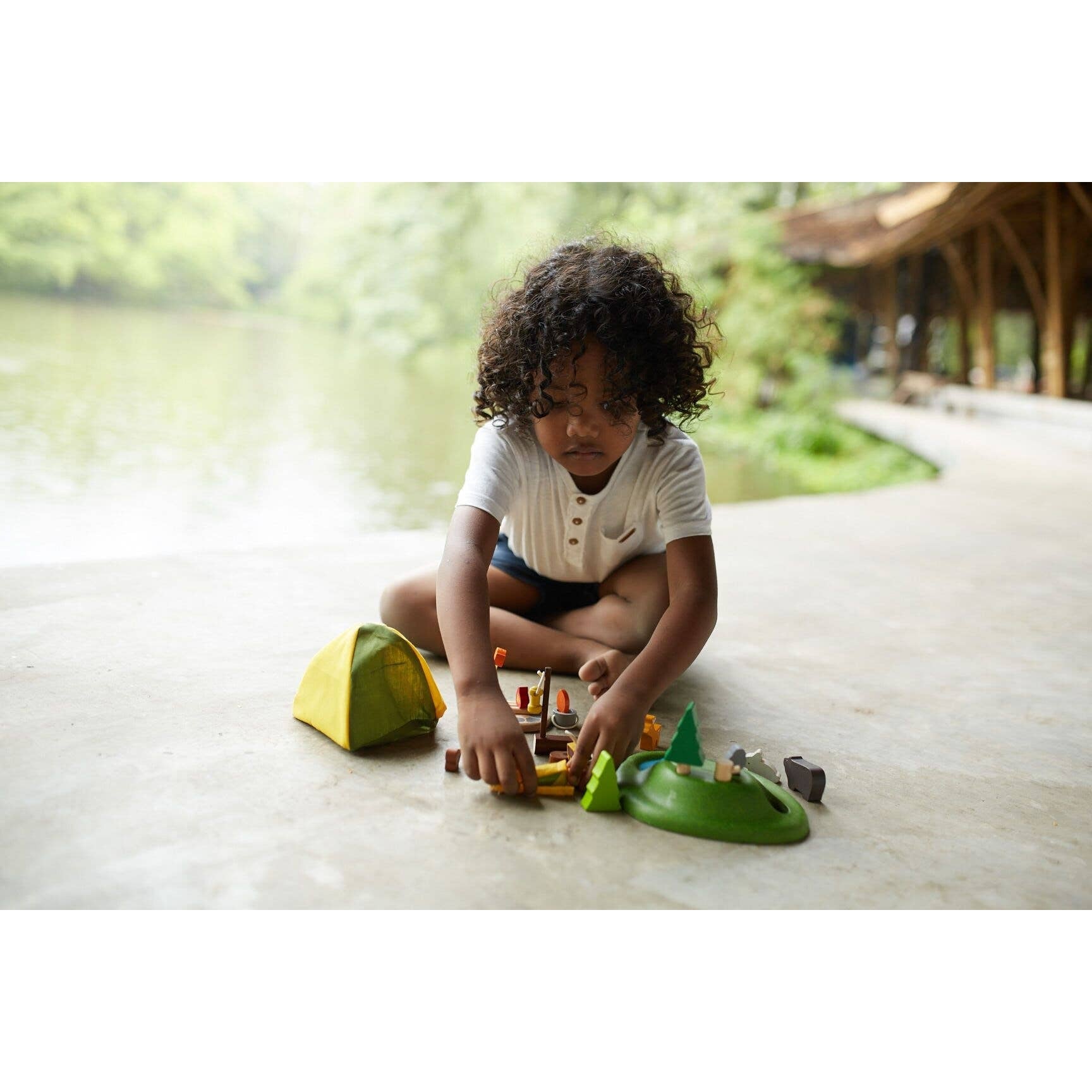 Wooden Play Camping Set