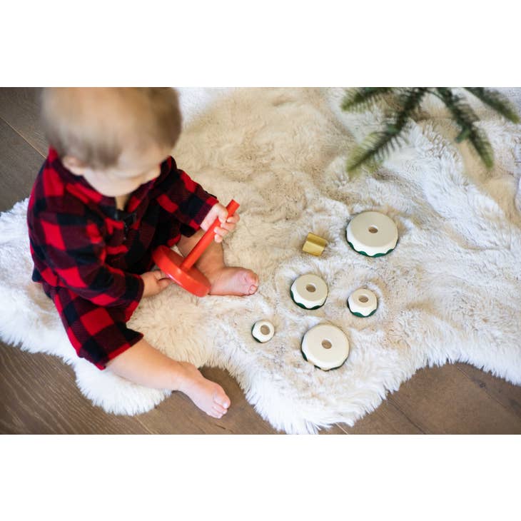 Christmas Tree Holiday Stacking Toy