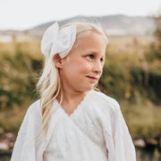 Tulle Fab Clips - Oatmeal