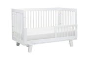 Hudson 3 in 1 Convertible Crib - White