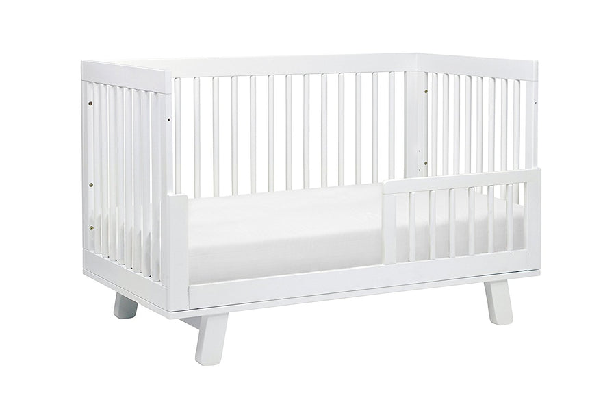 Hudson 3 in 1 Convertible Crib - White