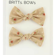 Knot Pigtail Clips - Various Colors