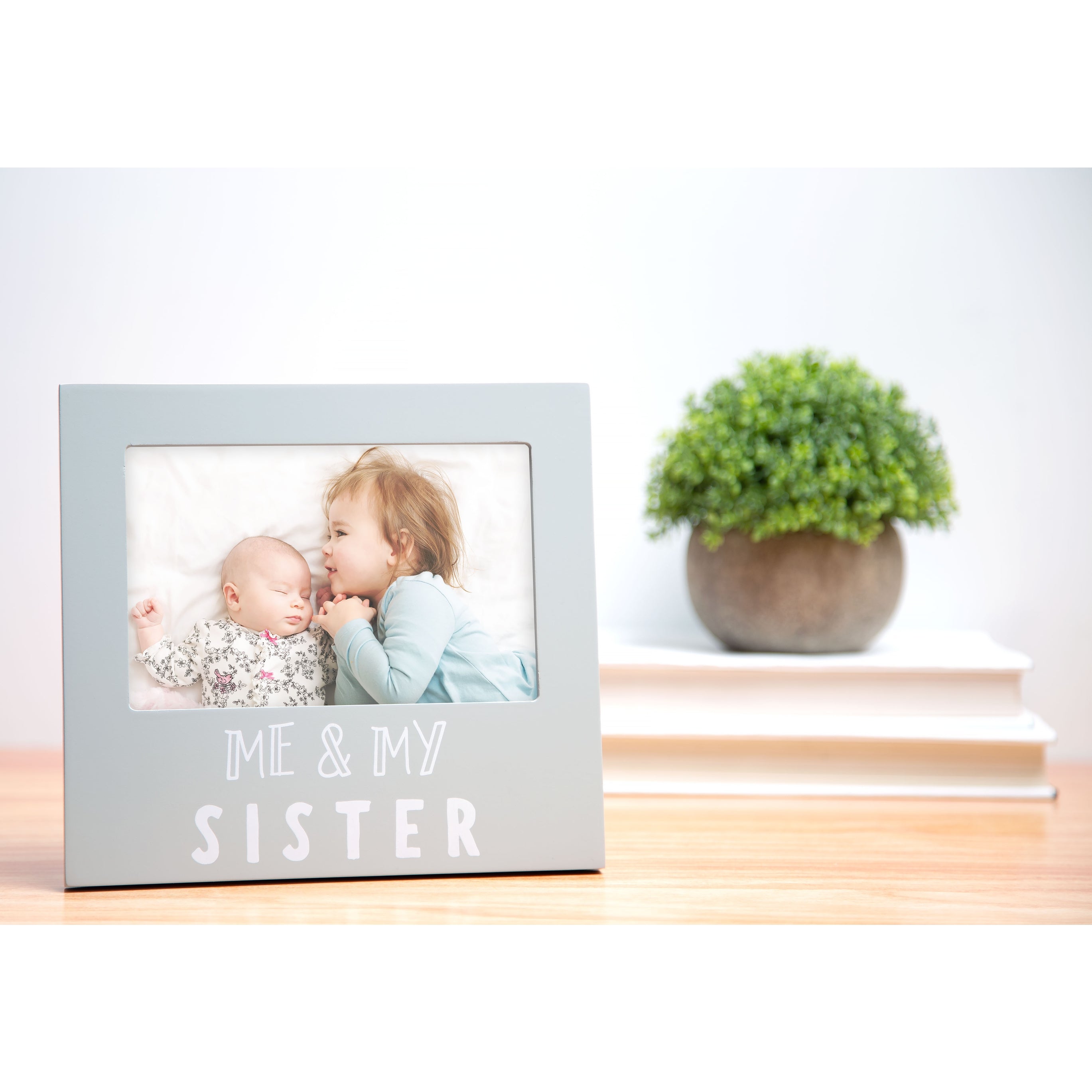 Me and My Sister Sentiment Frame - Gray