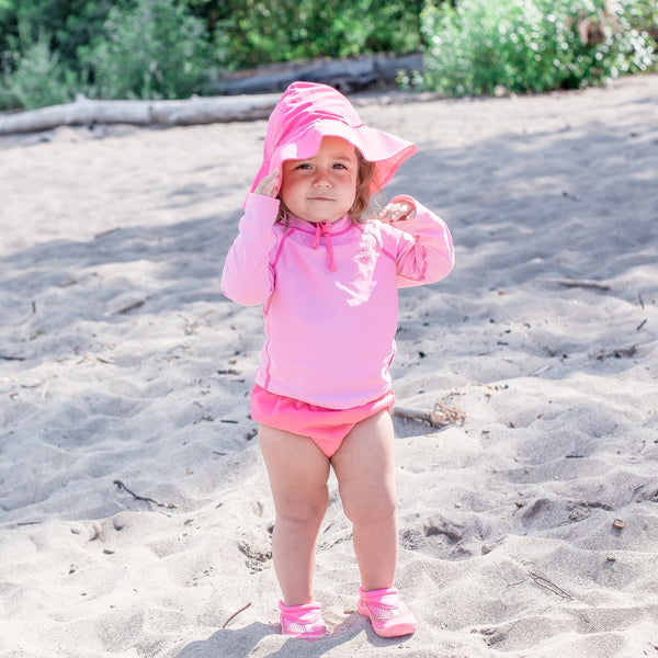 Reusable Absorbent Swimsuit Diaper - Hot Pink